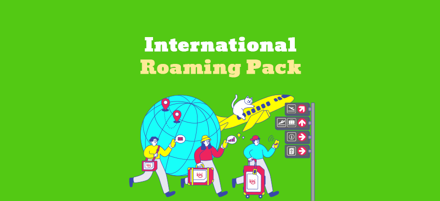 kini mobile - US Roaming Pack Promotion KV