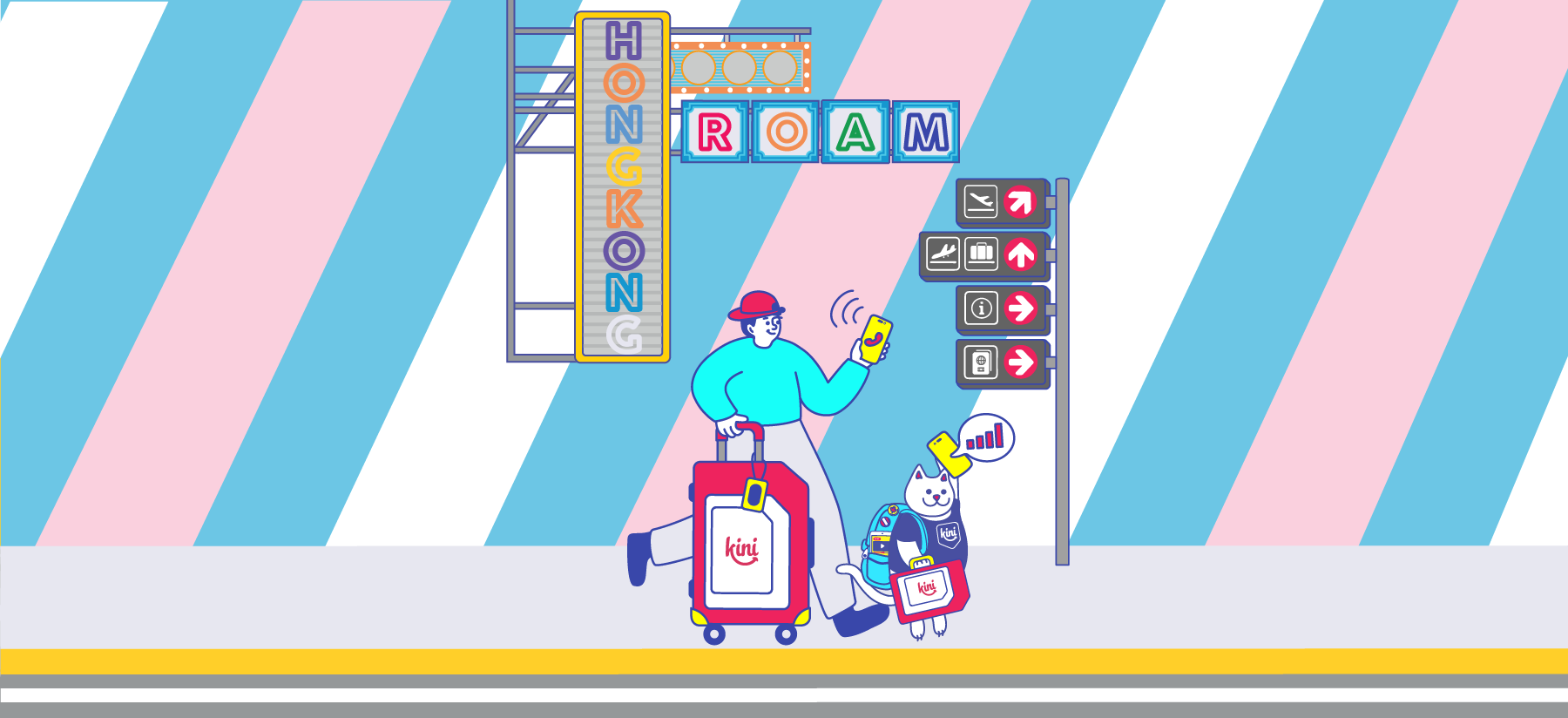 kini mobile - Hong Kong Roaming Banner (EN)